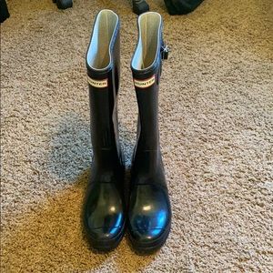 Size 10 tall Hunter boots!